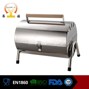 Fácil de Montar de acero diseño de la parrilla de Doble <span class=keywords><strong>Barril</strong></span> Parrilla de BARBACOA de <span class=keywords><strong>camping</strong></span> - Product Image 3