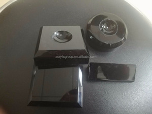 Factory Custom Supply Hand Polished Cast <strong>Acrylic</strong> Beveled Display <strong>Block</strong> - Product Image 5