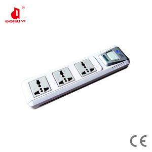 ปุ่มกดปรับแต่งได้จากส่วนกลาง3ช่องพร้อมปลั๊กอเนกประสงค์ทั่วโลก16A กระแสไฟสูงสุด3250วัตต์ - Product Image 6