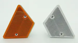 Một Phản Xạ Hỗ Trợ Một Mặt Trắng Phản Chiếu Mạ Sắt Delinetor Dấu Hiệu An Toàn Đường Bộ - Product Image 2