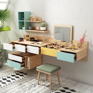 2019 nórdico moderno mdf mesa de <span class=keywords><strong>tocador</strong></span> Seccional de maquillaje de escritorio - Product Image 5