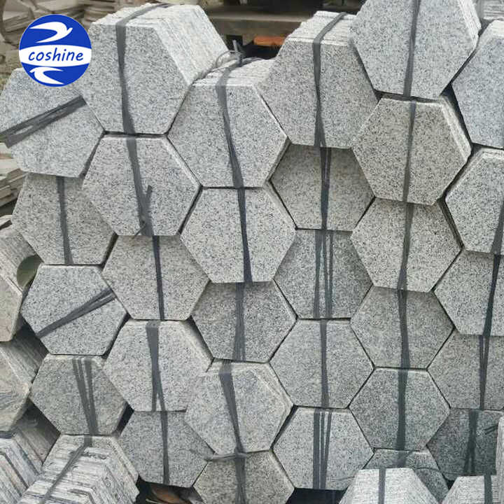 Bunte Billig Einfahrt Hexagon Granit Pflasterstein