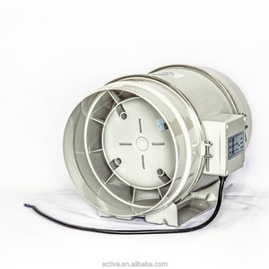 Ventilador de Extracción Axial para Baño SYMBANG DTF200302D, Aspas de Plástico AC de 200x302mm, para Hoteles y Restaurantes, Certificado CE, 1 Año de Garantía - Product Image 3