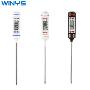 Điện tử kỹ thuật số thực phẩm thăm dò BBQ nhà bếp thịt Nhiệt kế Nấu ăn thực phẩm lò Nhiệt kế JR-1 với ống bút - Product Image 1