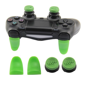 LQJP para <span class=keywords><strong>PS4</strong></span>: Capas de Botões Thumbstick e Gatilhos L2 <span class=keywords><strong>R2</strong></span>, Extensor de Thumbstick para Controle <span class=keywords><strong>PS4</strong></span> - Product Image 2