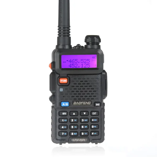 Baofeng UV-5R أفضل عرض المزدوج الفرقة المحمولة جهاز الإرسال والاستقبال راديو