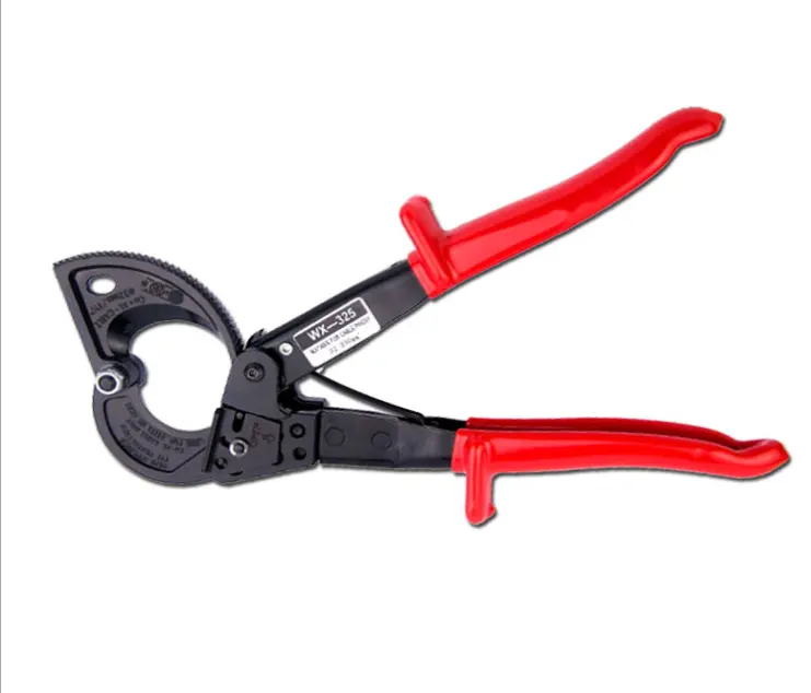 2019 Hot Hand Industrial Mechanical Ratchet Wire Plier 260mm Ratchet Cable Cutter Electric Wire Cutter