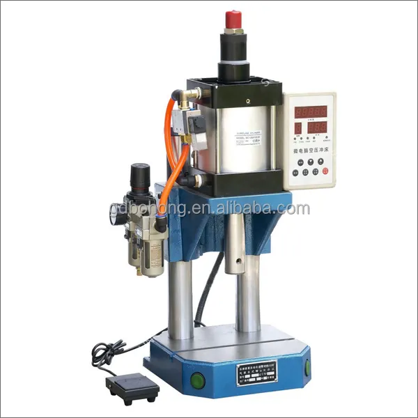 Double cylinder double column 0.5 ton fully automatic pneumatic punching machine
