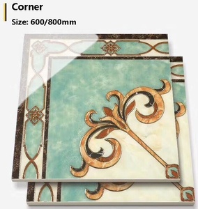 Azulejos de Porcelana Pulida para Bordes de Paredes, para Uso en Interiores de Villas, con Detalles en Ladrillo Refractario - Product Image 3