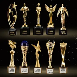 custom medals and trophies brass statue souvenir trophy cup