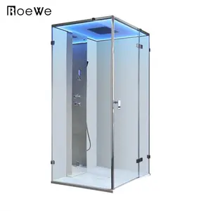 Europe design modern blue tooth function ozone sauna steam room combination,shower cabinet enclosure for luxury indoor bath room