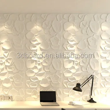 Dinding Dekoratif Papan 3d Panel Dinding Kamar Tidur TV Latar Belakang Ruang Tamu Wallpaper 3d Dinding Mural