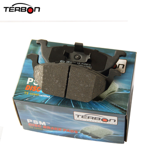 Terbon vente en gros <span class=keywords><strong>de</strong></span> pièces <span class=keywords><strong>de</strong></span> système <span class=keywords><strong>de</strong></span> freinage <span class=keywords><strong>de</strong></span> voiture automatique Plaquettes <span class=keywords><strong>de</strong></span> <span class=keywords><strong>frein</strong></span> d'essieu avant pour VW <span class=keywords><strong>POLO</strong></span> avec Emark - Product Image 3