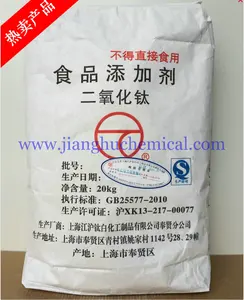 Cấp thực phẩm Tio2 Giá Titanium Dioxide