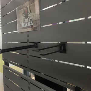 Slatwall โลหะ rack ขาตั้งชั้นวาง - Product Image 1