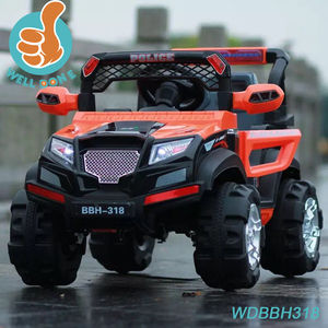 Moda elettrico <span class=keywords><strong>jeep</strong></span> per i bambini, giro del bambino sul mini auto con telecomando e cintura di sicurezza WDBBH318 - Product Image 1