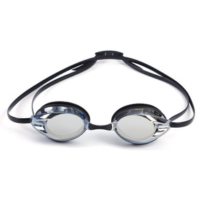 बच्चों के लिए रेसिंग और प्रतिस्पर्धी काले चश्मे तैराकी चश्मे - Product Image 5