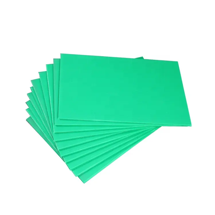Di Plastica verde Colore Personalizzato PP Bordo Cava Per La Decorazione