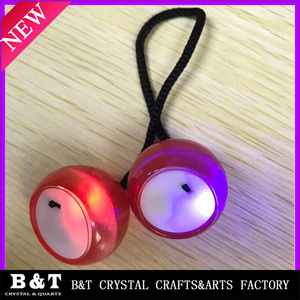 Thumb chucks finger yoyo <span class=keywords><strong>ball</strong></span> roll with led light - Product Image 4