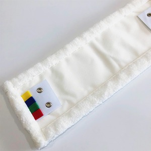 Dễ Dàng 360 Trắng Phẳng Sàn Bụi Microfiber <span class=keywords><strong>Mop</strong></span> Bệnh Viện Công Nghiệp <span class=keywords><strong>Mop</strong></span> <span class=keywords><strong>Head</strong></span> Với Pocket - Product Image 2