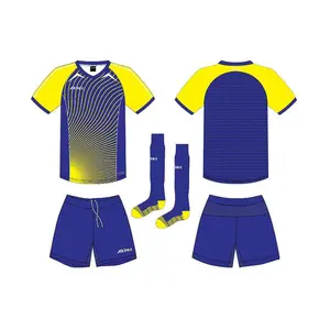 Cheap wholesalemake your own design dry-fit soccer jersey kids football kit