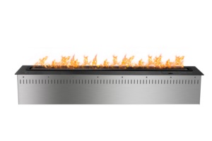 C inno feu 48 pouces argent ou noir en acier inoxydable télécommande intelligente automatique cheminée bio éthanol - Product Image 6