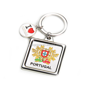 Llavero de Metal con Diseño Personalizado al por Mayor de Logoson Factory, Juego de Llaveros de Metal con Esmalte, Recuerdo de <span class=keywords><strong>Portugal</strong></span> - Product Image 4