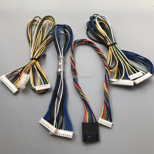 1007 24AWG圧着2.5ピッチ端子とインサート7*2ピンハウジング圧着ワイヤケーブル - Product Image 1