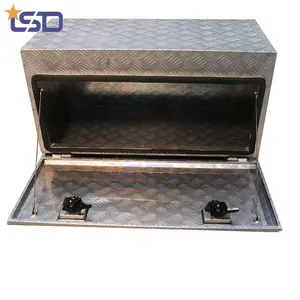 Wholesale Double Iron Wire Aluminum Tool Boxes For Car Trunk