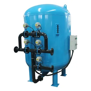 Sand Filter Water Treatment 30m3/hr Drinking Water Treatment Manganese Sand Filter System For Iron And Manganese Removal