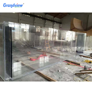 Factory <span class=keywords><strong>Custom</strong></span> Clear Transparante Vierkante Gemaakt Acryl Vis Tanks Makers Prijs - Product Image 4