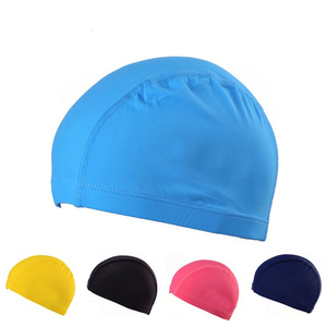 El <span class=keywords><strong>gorro</strong></span> de natación de tela con logotipo personalizado más barato, <span class=keywords><strong>gorro</strong></span> de natación de nailon, <span class=keywords><strong>gorro</strong></span> de natación de Spandex - Product Image 3