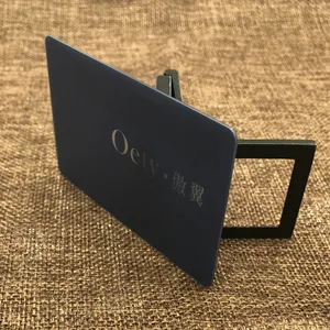 Özel CR 80 kredi kartı boyutu baskılı plastik iş ziyaret kart
