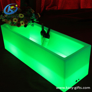 Promosyon uzaktan kumanda Modern renk değiştiren led işıklı buz kovası - Product Image 2