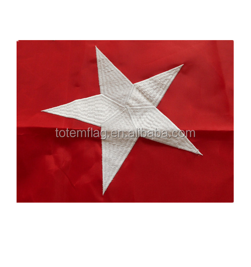 New Mexico Flagge 90x150 Cm Aus Nylon 210D | UV-beständig, Bestickt, Mit Messingösen Für Den Außeneinsatz