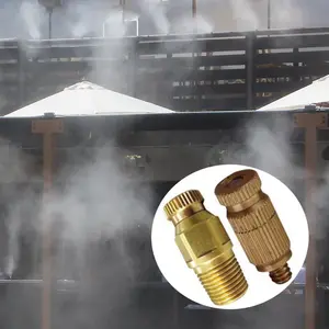 Outdoor Cooling System, Metal Mist Spray Nozzle,humidifying cooling fog jet spray nozzle