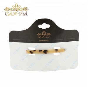 CANYUAN-Pinzas para el pelo de acetato acrílico para mujer, accesorios para el cabello, horquillas de concha de tortuga