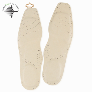 Plantilla de piel de cerdo para masaje metatarsiano, soporte ortopédico para zapatos, piel auténtica, antisudor, unisex - Product Image 3