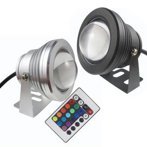 16 Colors 10W 12V RGB LED Underwater Fountain <strong>Light</strong> 800LM Swimming Pool <strong>Pond</strong> Fish Tank Aquarium LED <strong>Light</strong> Lamp IP68 Waterproof - Product Image 1