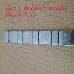 60g 12*5 y 5 + 10 recubierto de zinc de la rueda de FE adhesivo equilibrio de peso - Product Image 3