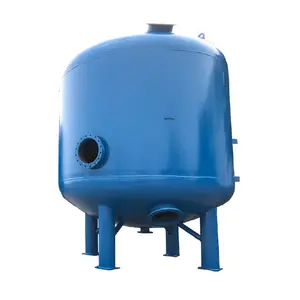 Automatic backwash shallow aquaculture sand filter with control system