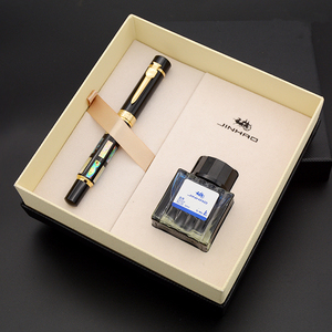 Advanced Top Rated JINHAO metallo guscio <span class=keywords><strong>penna</strong></span> <span class=keywords><strong>stilografica</strong></span> Set regalo regalo regalo di affari pesante Rotring <span class=keywords><strong>penna</strong></span> per calligrafia <span class=keywords><strong>Fine</strong></span> pennino - Product Image 3