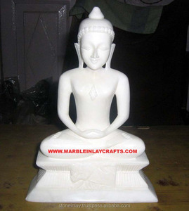 Seigneur Bouddha Statue En Pierre - Product Image 1