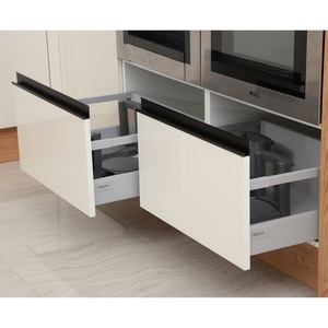 2014 oppein laminado mueble cocina pvc acabado armarios diseño interior de una <span class=keywords><strong>casa</strong></span> - Product Image 3