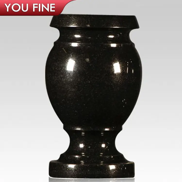 Decorative Carved Marble Vases for Cemetery