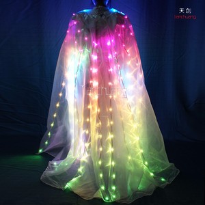 DMX512 inalámbrico Programable LED danza del vientre alas de <span class=keywords><strong>Isis</strong></span> - Product Image 6