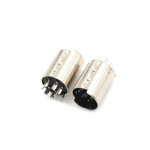Connecteurs d'alimentation électriques à souder de type câble, connecteurs mâles Mini Din et Big Din BD-6P-Y plaqués nickel, vente chaude - Product Image 6