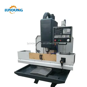 Small Vertical Milling Machine XK7125 Small Economical 3 Axis Vertical Cnc Milling Machine Working