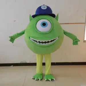 Halloween mike wazowski mascot costume