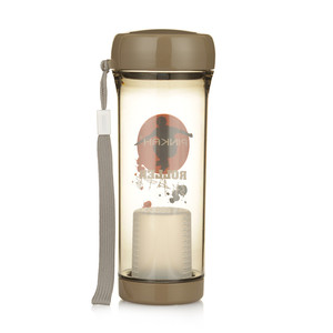 Pinkah moda al por mayor botella de bebida de plástico con cuerda llevar y filtro de té - Product Image 3